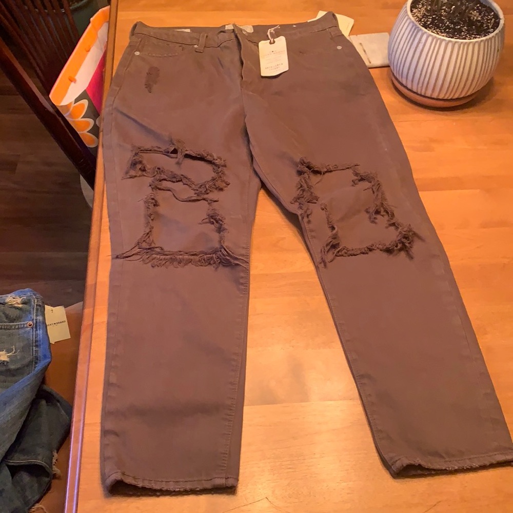 NWT size 31 high rise Lucky Beans Jeans